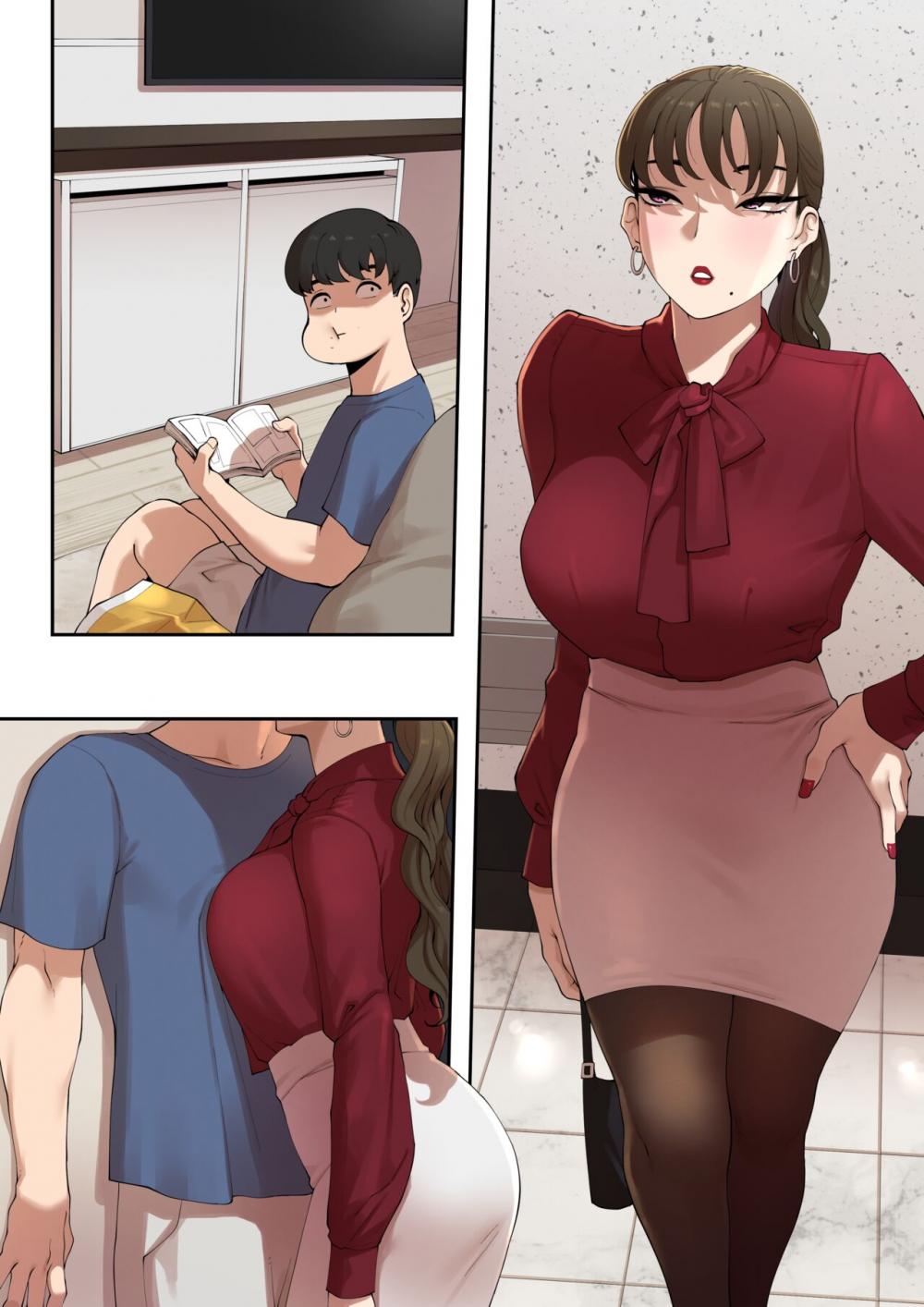 Hentai Manga Comic-Delivery MILF-Read-53